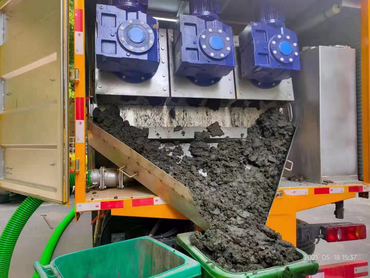 亳州化粪池清掏城市维护站-泥浆净化干湿分离处理